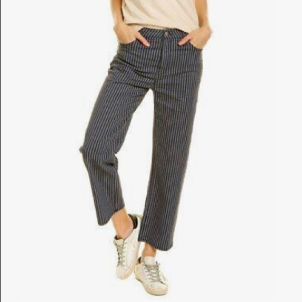 Hudson Jeans Pin Stripe- grey